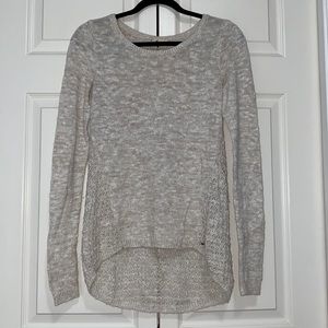 Hollister Cream Knitted Sweater, size M
